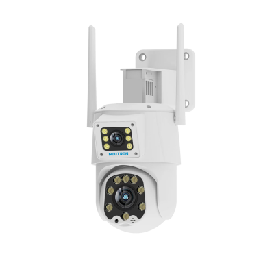 2MP PAN/TİLT DUAL ÇİFT KAMERALI WIFI IP KAMERA - 1