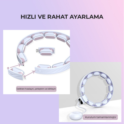 Hula Hoop Akıllı Egzersiz Çemberi - 4