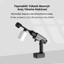 Taşınabilir Yüksek Basınçlı Araç Yıkama - 1