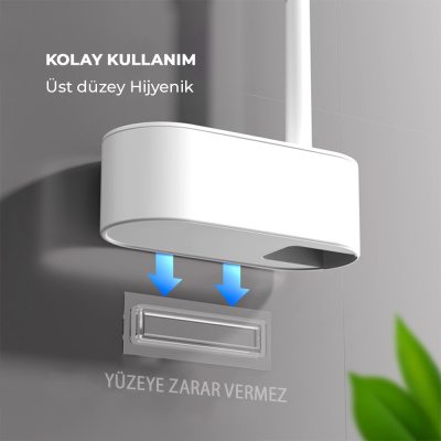 Tek Kullanımlık Hijyenik Tuvalet Fırçası - 4